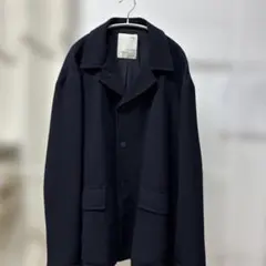 ZARA × STUDIO NICHOLSON ネイビー ウール カバーオール