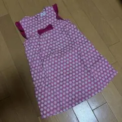 BeBe ノースリーブ ワンピース 100cm 花柄のサムネイル