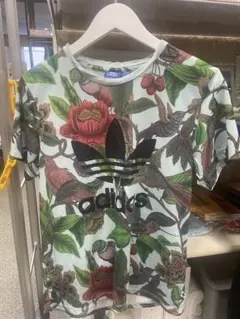 adidas originals プリント 半袖Tシャツ