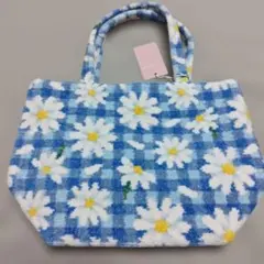 フェイラー トートバッグ ラブラリーマーガレット ライトブルー