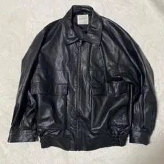 美品✨FREAK'S STORE レザーライダースジャケット フリーサイズ　黒