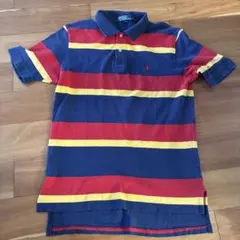 Polo by Ralph Lauren ストライプ ポロシャツ L