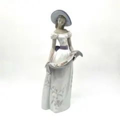 LLADRO リヤドロ 6866 かぐわしき花 フィギュリン 陶器人形 置物のサムネイル