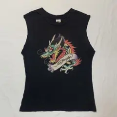 vintage USA製 ed hardy dragon design topのサムネイル
