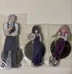 鬼滅の刃　モクテルバー　両面アクスタ　甘露寺蜜璃　伊黒小芭内　宇髄天元