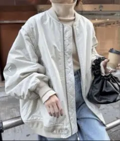 チャオパニックティピー　ユニセックス　2WAYボリュームスリーブ　MA-1