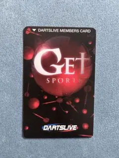 【未使用】ダーツライブカード（Get Sports） DARTSLIVE PLAYER GOODS第五弾 後藤智弥選手 - メルカリ