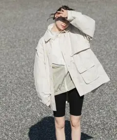 2wayビックポケットミリタリーワークジャケット