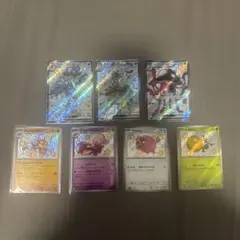 ポケモンカード シャイニートレジャーex 色違い 7枚セット