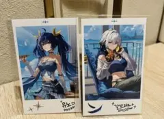 鳴潮 ガルブレーナ ポラロイドカード パンオリムピザ コラボ 韓国限定