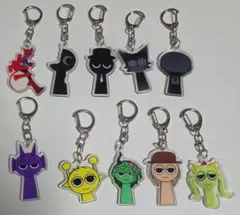 スプランキー　アクリルキーホルダー　10点