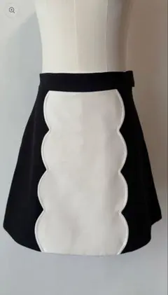 CONNSE コンセ スカラップスカートライクキュロット