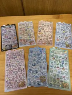 【正規品】ボンボンドロップシール　オリジナル6種　ミニ1種