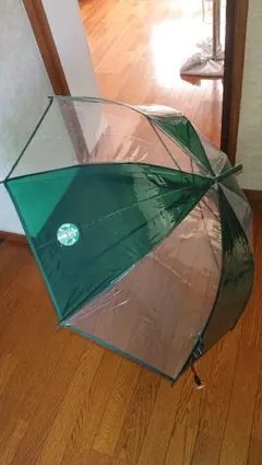 【1点限り】 STARBUCKSのビニール傘(オマケ付)