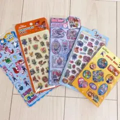 【新品未開封】 ズートピア シールまとめ売り ウォーターシール等 5点セット