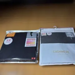 ユニクロ　ヒートテック　極暖レギンス　ＸＬ　タートルネックＴ長袖　ＸＬ