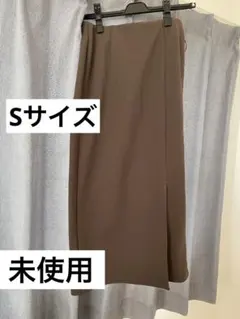 ジーユー　GU カットソーナローミディスカート　Sサイズ　346166