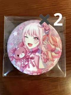 暁山瑞希　サンリオコラボグリッター缶バッジ