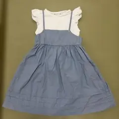 BeBe ワンピース　シャツセット120cmのサムネイル