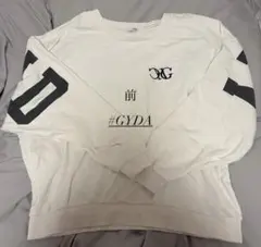 GYDA ホワイトスウェット