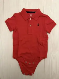 Ralph Lauren 赤いポロシャツロンパース 18M