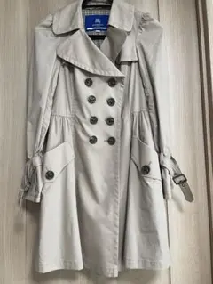 【新品未使用】バーバリーブルーレーベル　 トレンチコート 38 ベージュ