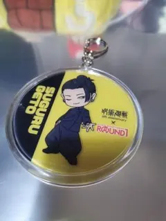 呪術廻戦　ラウンドワン　缶バッジ　夏油傑 呪術廻戦 ラウンドワン コラボ 缶バッジ 夏油傑 - メルカリ