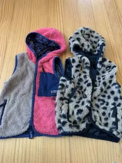 エックスガールステージス　ボアベスト4T