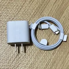 【純正品】Apple 20W ACアダプタ ケーブル(C to C) 2点セット
