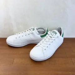 美品　アディダス　スタンスミス　23.0センチ　ホワイト×グリーン　748
