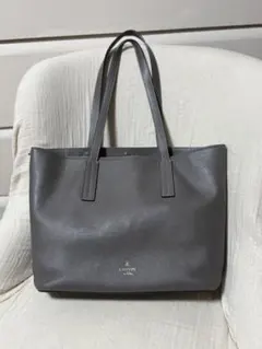 LANVIN en Bleu トートバッグ グレージュ レザー調のサムネイル