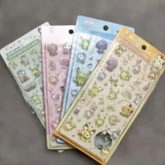 B804 ポケピース　硬いシール　立体シール 3Dステッカー　ポケモン
