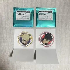 ハイキュー ベースヤードトーキョー トレーディング アクリルバッジ 月島 黒尾