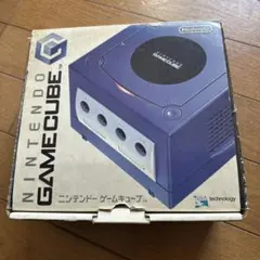 任天堂 GAMECUBE 本体 バイオレット　動作未確認　ジャンク品