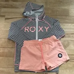 ROXY ラッシュガード＆水着ショーツ セット