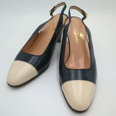 美品　TANINO CRISCI 　バックストラップパンプス　ヒール　36.5のサムネイル
