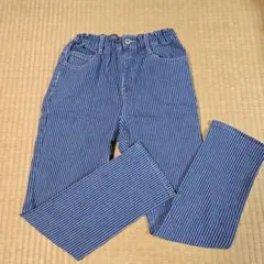 ブリーズ　ストライプデニム　➀　裏起毛　150