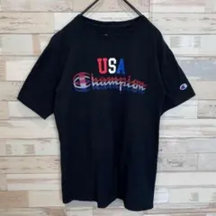 Champion チャンピオン　半袖　Tシャツ　メンズ　レディース　S〜M 黒