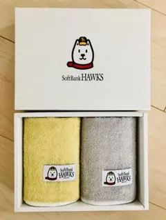 新品未使用　SoftBank HAWKS タオルハンカチ2枚セット