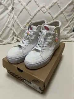 Vans ホワイト ハイカットスニーカー