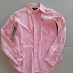 Ralph Lauren ピンクストライプシャツ 11