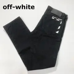 off-white オフホワイト ブラック デニム パンツ 31 Mのサムネイル