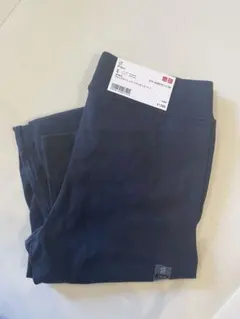 【新品未使用】ウルトラストレッチリブレギンスパンツ S ブラック ユニクロ