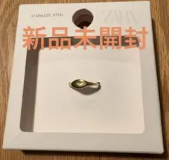 50%オフ！ZARA ザラ メタルリング Mサイズ ゴールド