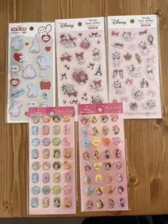 ディズニーキャラクター・プリンセスシールセット セリア