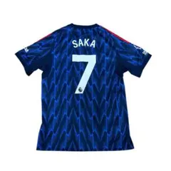 25-26 アーセナル サカ #7 ユニフォーム アウェイモデル 2nd 2XL