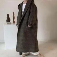 ARGUEロングコート ARGUE - argue リバーシブルコートの通販 by たなか's shop｜アギュー