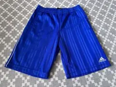adidas サッカー ハーフパンツ ブルー　150