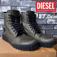 新品Dies elディーゼルダブルソールレザースニーカー靴下セット27.5 