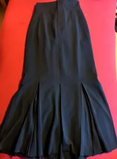 COCO DEALコルセットマーメイドプリーツ ロングスカート黒美品✦最終値下げ